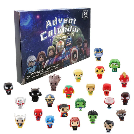 Marvel Adventskalender Box 24 Figuren – Tägliche Überraschungen Für Kinder Bis Weihnachten 1