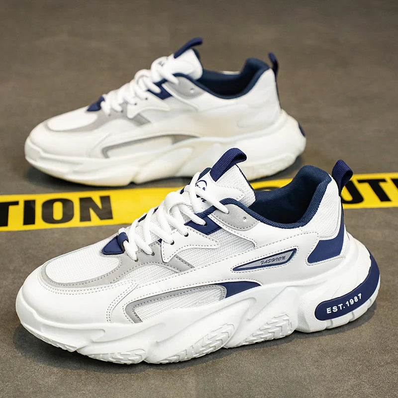 Radeon sneakers til mænd – åndbare mesh-sko med kraftig sål