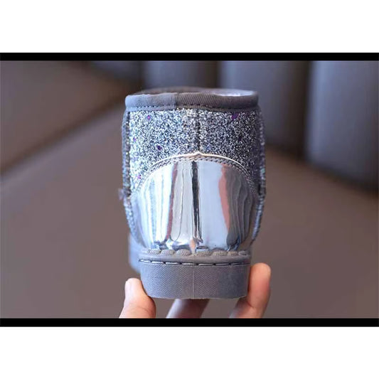 Soreli børnestøvler med glitterdetaljer