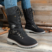 Arvella Knit Mid-Calf Boots