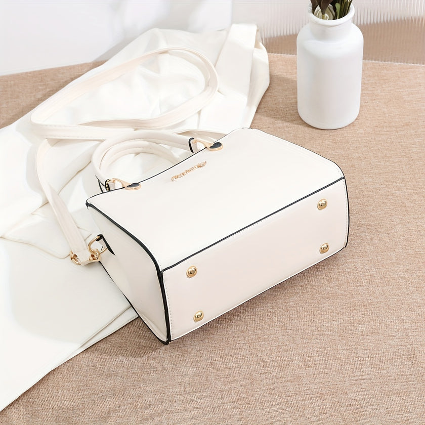 Selvaya Crossbody Bag – ensfarvet taske med aftagelig rem