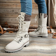 Arvella Knit Mid-Calf Boots