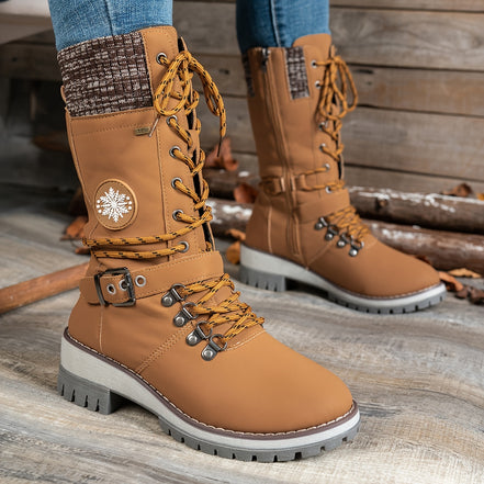 Arvella Knit Mid-Calf Boots
