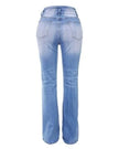 Levana Bootcut Jeans med Høj Talje