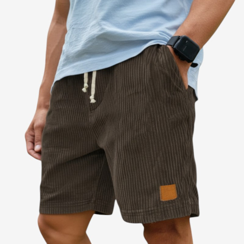 Herreshorts med snøre og sidelommer – Ravento