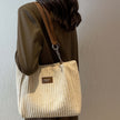 Cordira Corduroy Shoulder Bag