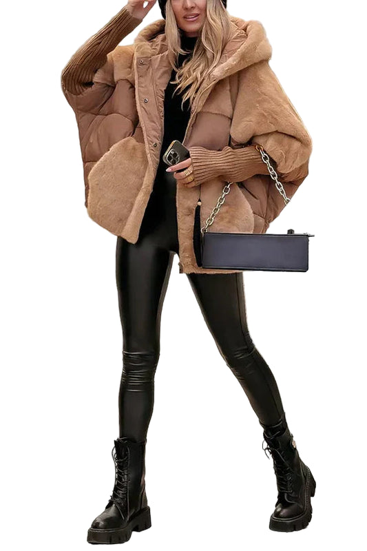 Inga frakke – vinterjakke med hætte og varm isolering