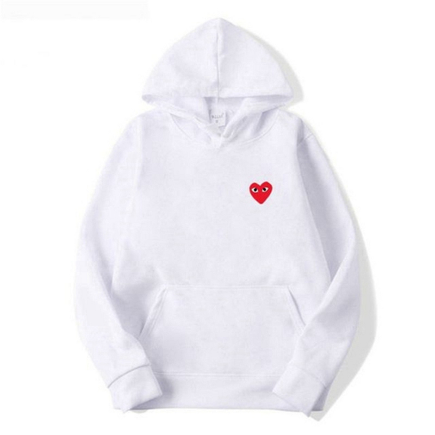 HeartBeat Hoodie – Unisex med hjertedetalje