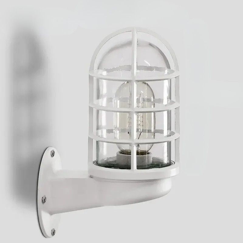 Torvexa LED væglampe i metal – lampe med burdesign til vægmontering