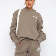 White Fox Luxe Lounge Set – Hoodie & Joggers