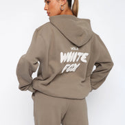 White Fox Luxe Lounge Set – Hoodie & Joggers