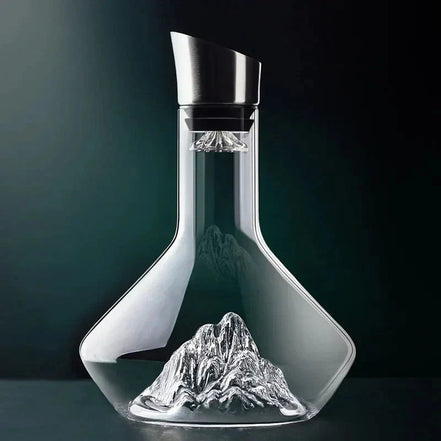 **1500 ml EISBERG-DEKANTER VINKANNA – Kreativer Luxus für Ihr Weinerlebnis** 0