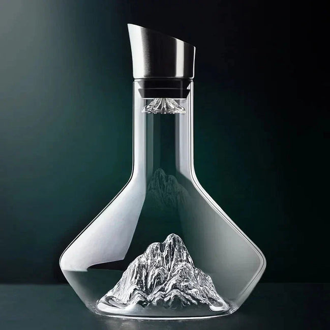 **1500 ml EISBERG-DEKANTER VINKANNA – Kreativer Luxus für Ihr Weinerlebnis** 0