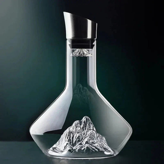 **1500 ml EISBERG-DEKANTER VINKANNA – Kreativer Luxus für Ihr Weinerlebnis** 0
