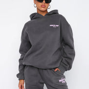 White Fox Luxe Lounge Set – Hoodie & Joggers