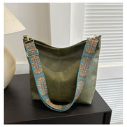 Lyria Tote Bag – Rummelig skulder- og crossbodytaske med bred rem
