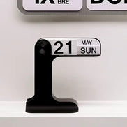 Kalviro skrivebordskalender justerbar resin kompakt base til hjem og kontor