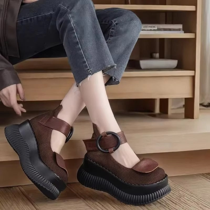 Velmira buckle strap heels