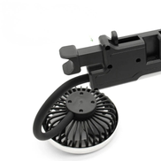 Bilventilator med dobbelthoved og USB-tilslutning – Virexo