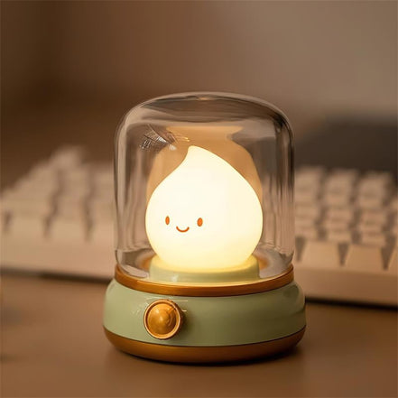 Flamara LED mini bordlampe med genopladeligt batteri