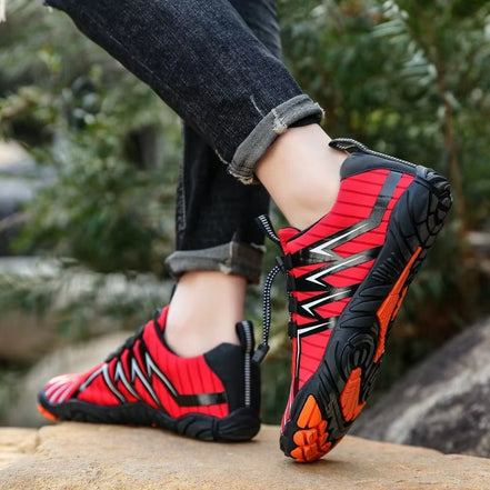 Velorin lace-up sneakers med rund tå