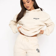 White Fox Luxe Lounge Set – Hoodie & Joggers