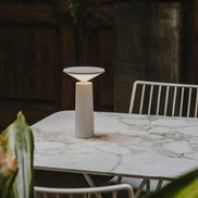 Zeriva genopladelig bordlampe – LED lampe med berøringsstyring og justerbart lampehoved