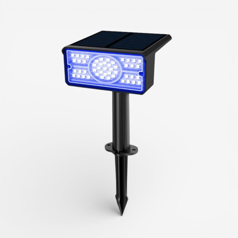 Verluna LED solcellelampe i ABS – lampe med solpanel til placering i jord