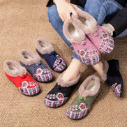 Ferina round toe shoes med foret inderside