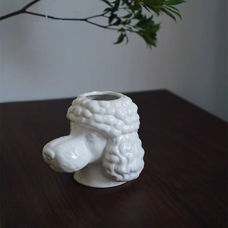 Ceravia blomstervase i keramik – vase med dyreinspireret design