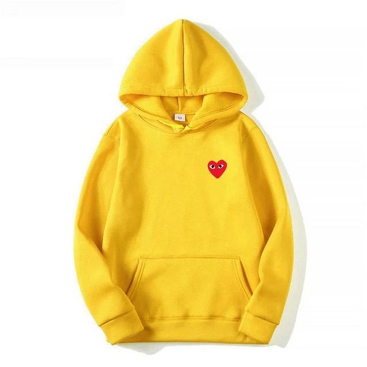 HeartBeat Hoodie – Unisex med hjertedetalje