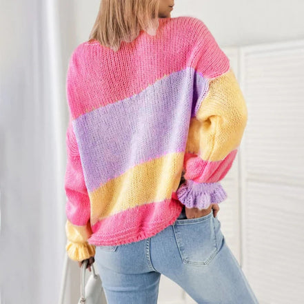 Valmira relaxed fit cardigan med V-hals