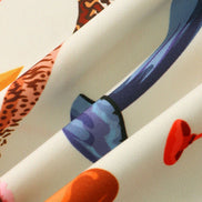 Caviro kortærmet skjorte – print og afslappet pasform