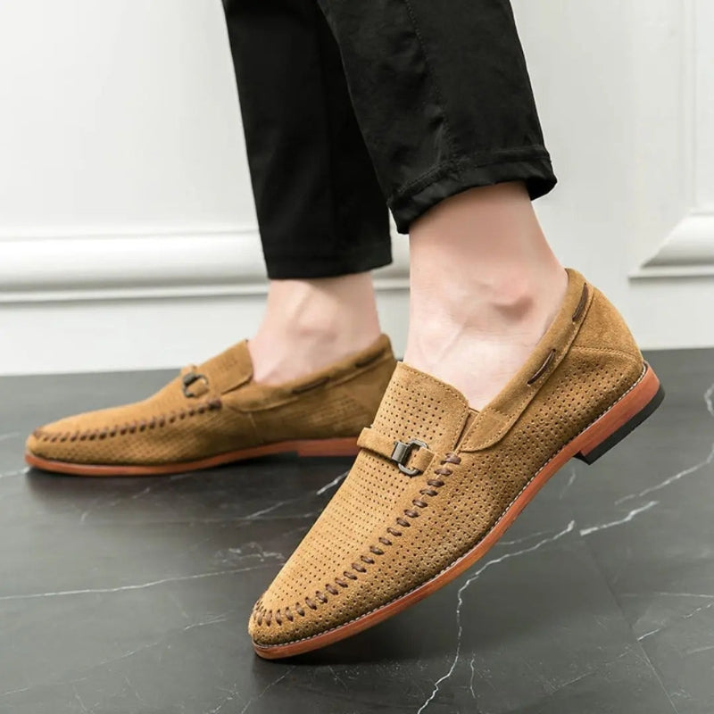 Ravello slip-on loafers med dekorativ spænde