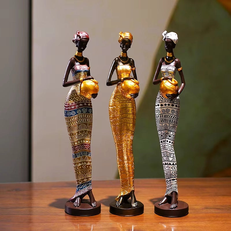 Artiva dekorativ figur i harpiks – kompakt statue til bord eller hylde