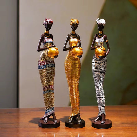Artiva dekorativ figur i harpiks – kompakt statue til bord eller hylde