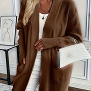 Arelune Long Knit Cardigan