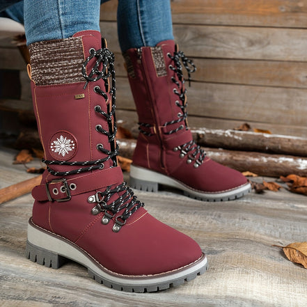 Arvella Knit Mid-Calf Boots