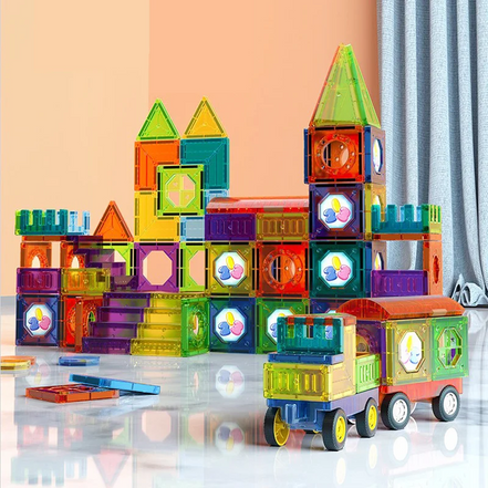 Lumino Magnetiske byggeklodser med LED-lys