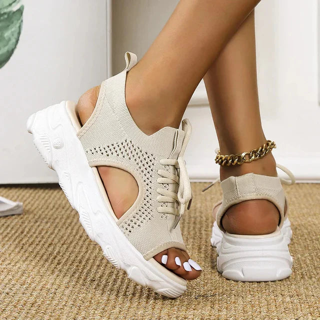 Zarevia kile-sandaler med justerbar ankelrem