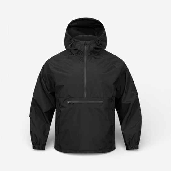 Neravio hooded jacket med halv lynlås
