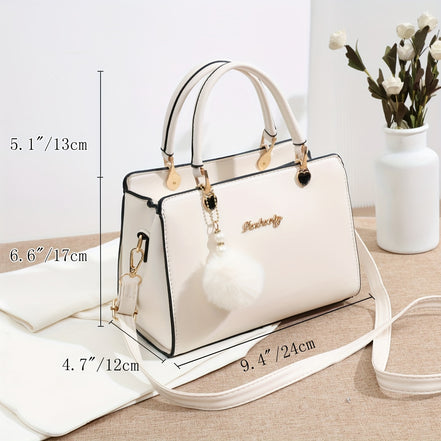 Selvaya Crossbody Bag – ensfarvet taske med aftagelig rem
