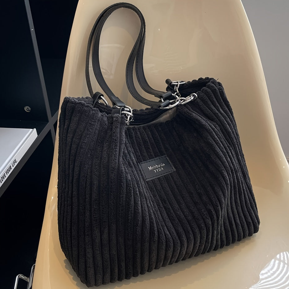 Cordira Corduroy Shoulder Bag