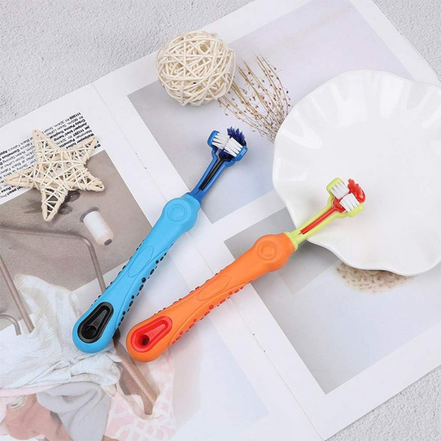 DentriCare tresidet tandbørste til kæledyr