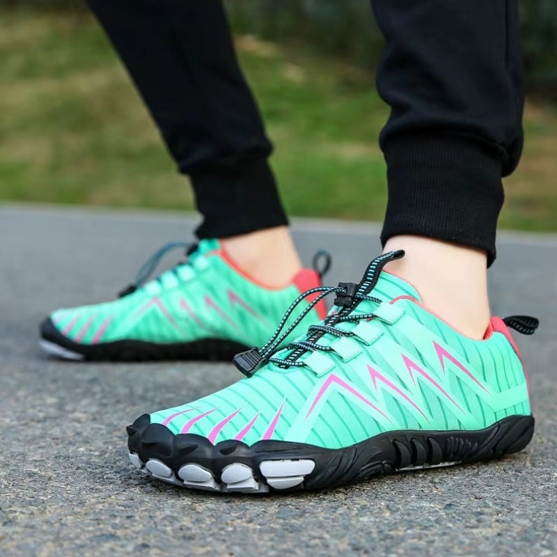 Velorin lace-up sneakers med rund tå