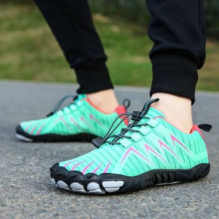 Velorin lace-up sneakers med rund tå
