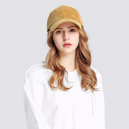 Cordelle dame cap – baseball cap i cord med justerbar lukning