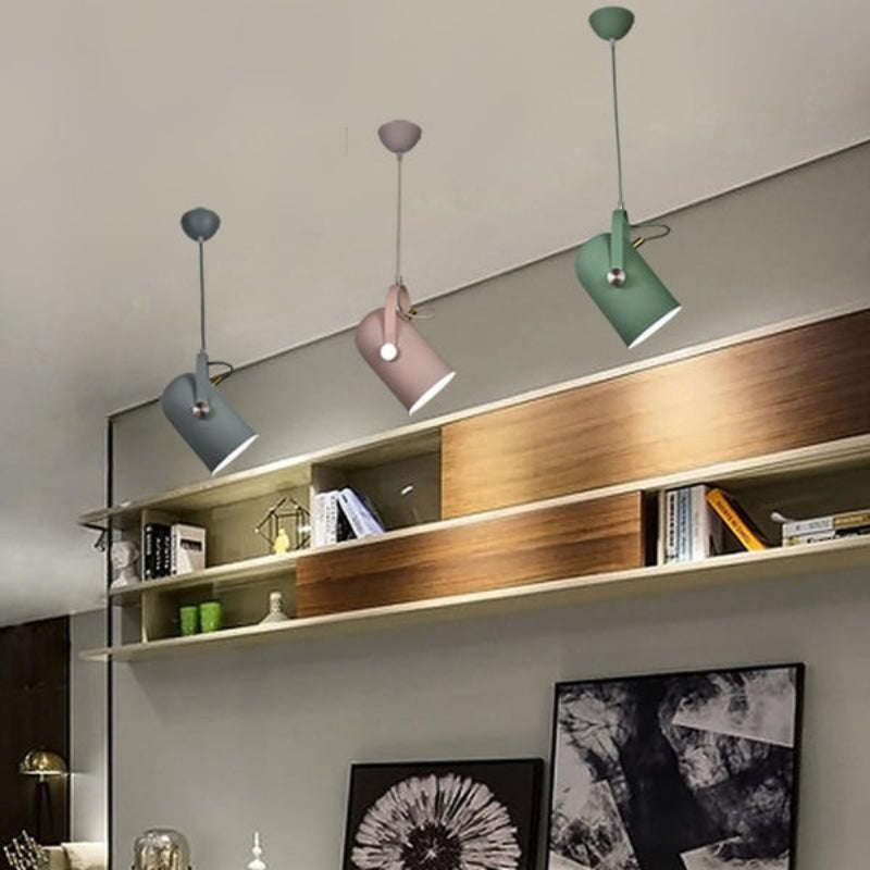 Spotluma pendellampe – justerbar loftlampe i metal med retningsbestemt lys