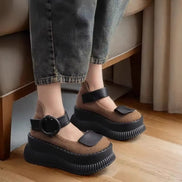 Velmira buckle strap heels