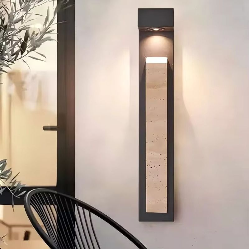 Varento LED væglampe i jern – væglampe med kompakt design til vægmontering